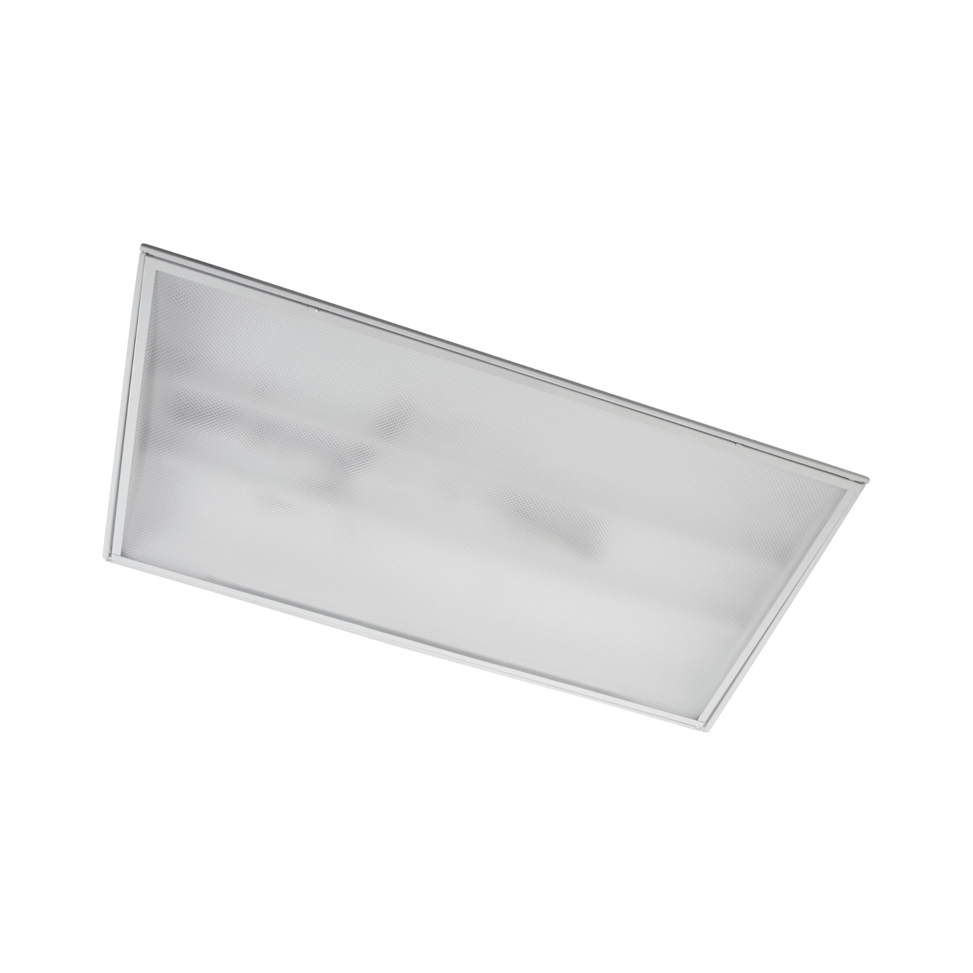 2x4 LED Tube Ready Troffer, 3-Lamp Holder, Ballast-Free, Bulbs Not Included