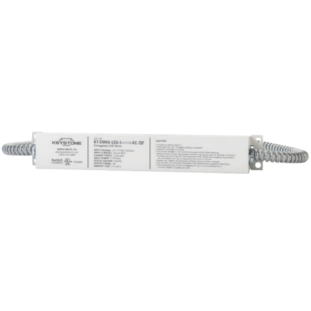 LED Emergency Drivers, 12 Watts, 40-300V DC High Voltage Output, 1200 lumens, Dual Flex - Bees Lighting