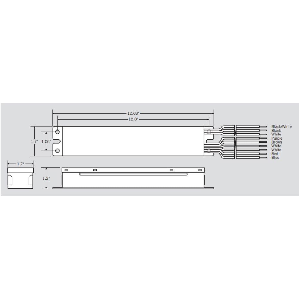 LED Emergency Drivers, 12 Watts, 40-300V DC High Voltage Output, 1200 lumens - Bees Lighting