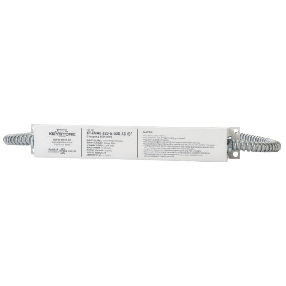 LED Emergency Drivers, 5 Watts, 40-300V DC High Voltage Output, 500 lumens, Dual Flex - Bees Lighting
