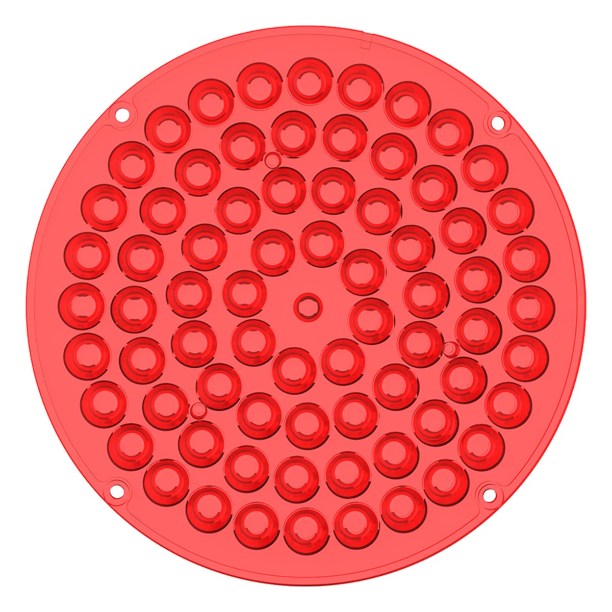 Red Lens Kit, NEMA 4H X 4V and 3H X 3V lens, for Bullet Flood Lights - Bees Lighting