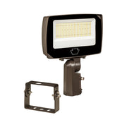 Keystone WEC-82 100W Selectable LED Flood Light 15,000 Lumens 80-100W Selectable 30K/40K/50K Slipfitter & Trunnion Mount Photocell 120-277V Bronze