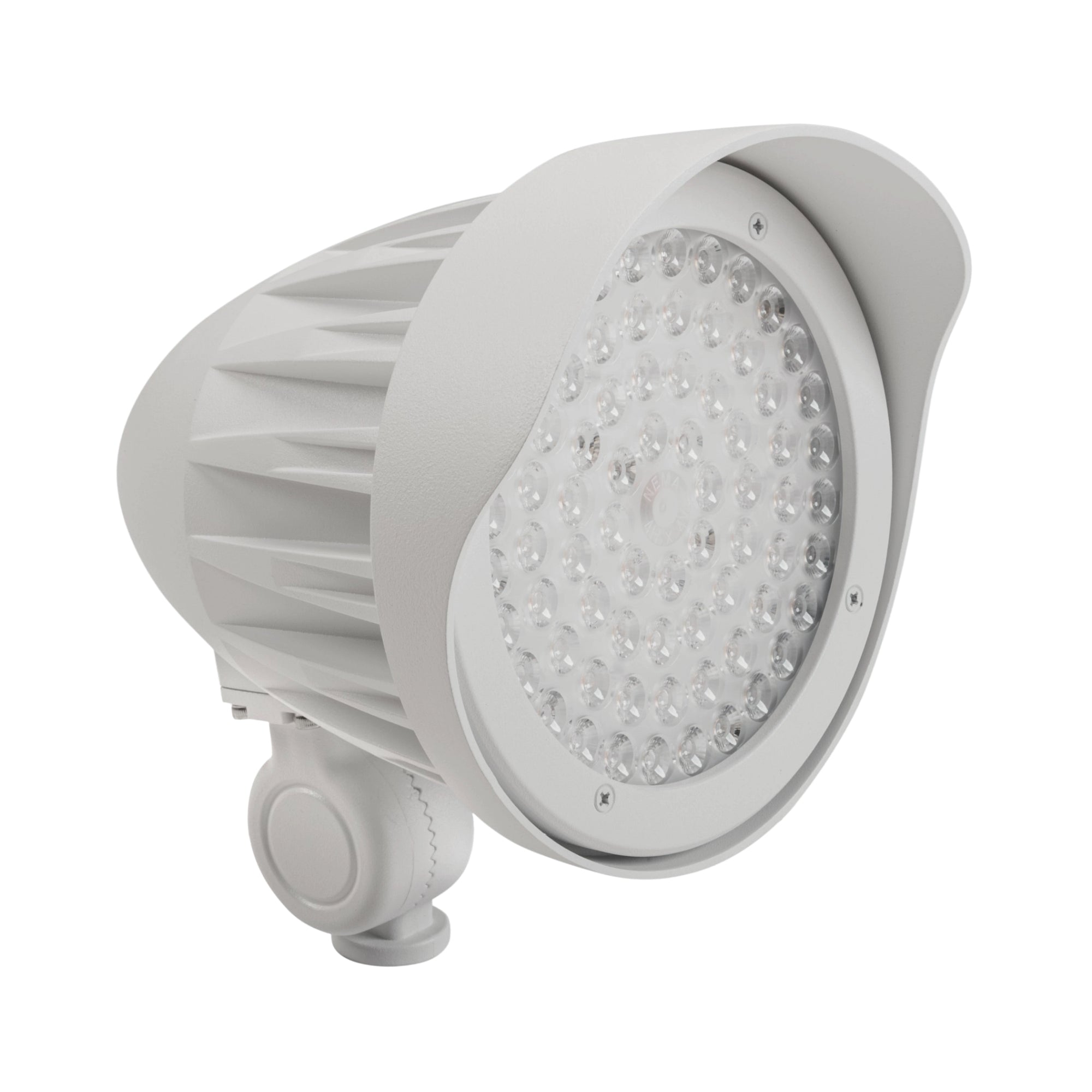 Keystone KT-FLED25 Selectable LED Bullet Flood Light 3,290 Lumens 15-25W Selectable 30K/40K/50K Knuckle Mount Photocell 120-277V White