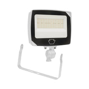 Keystone VAO-46 35W Selectable LED Flood Light 5,250 Lumens 15-35W Selectable 30K/40K/50K Knuckle & Yoke Mount Photocell 120-277V White