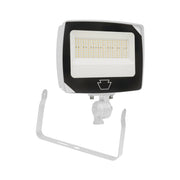Keystone NJC-32 60W Selectable LED Flood Light 9,000 Lumens 40-60W Selectable 30K/40K/50K Knuckle & Yoke Mount Photocell 120-277V White