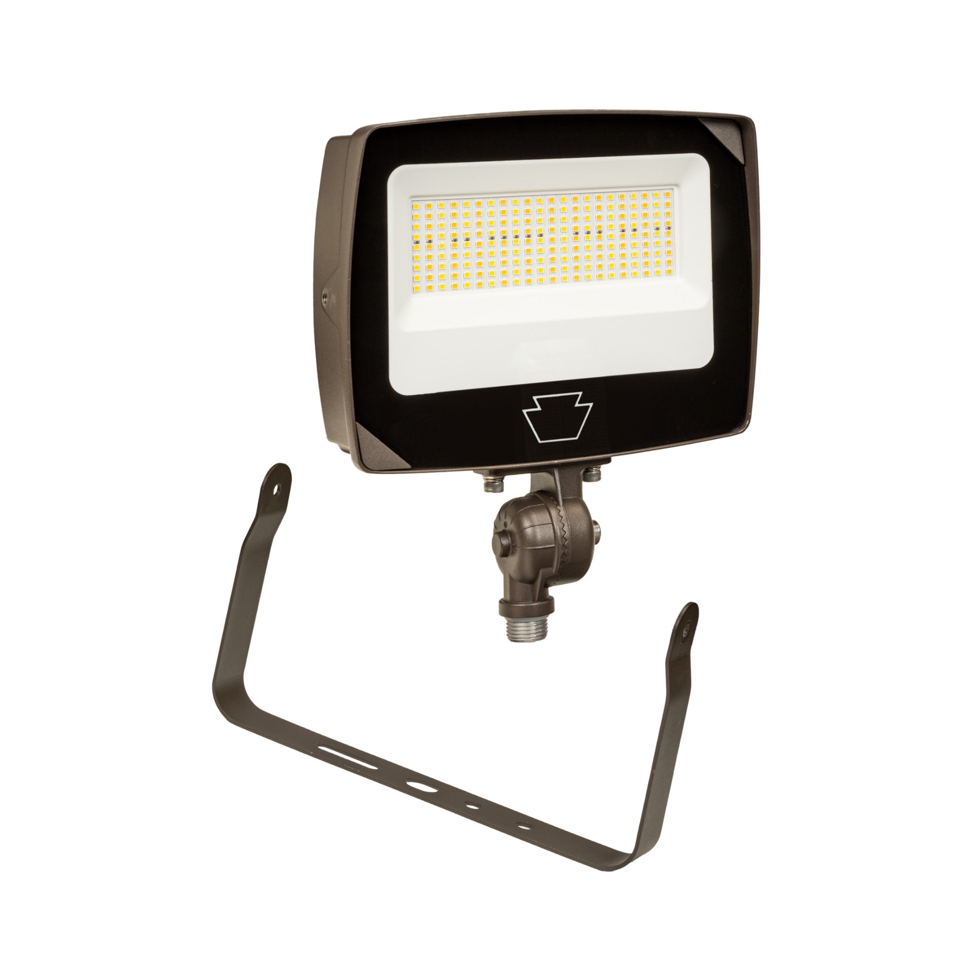 Keystone CFQ-95 60W Selectable LED Flood Light 9,000 Lumens 40-60W Selectable 30K/40K/50K Knuckle & Yoke Mount Photocell 120-277V Bronze