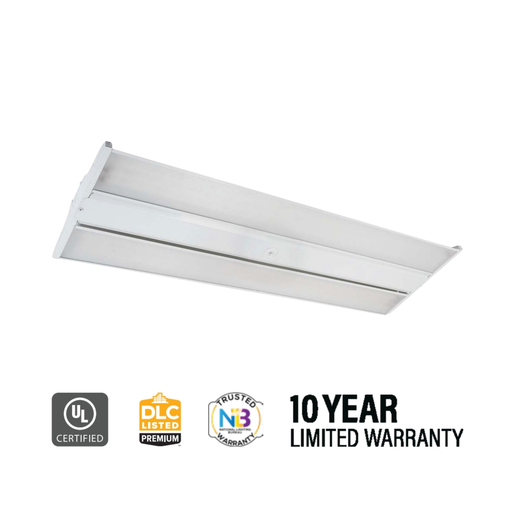 Keystone Technologies - 4ft Industrial LED High Bay Light, 270W, 40000 Lumens, 4000K, 120-277V | Bees Lighting