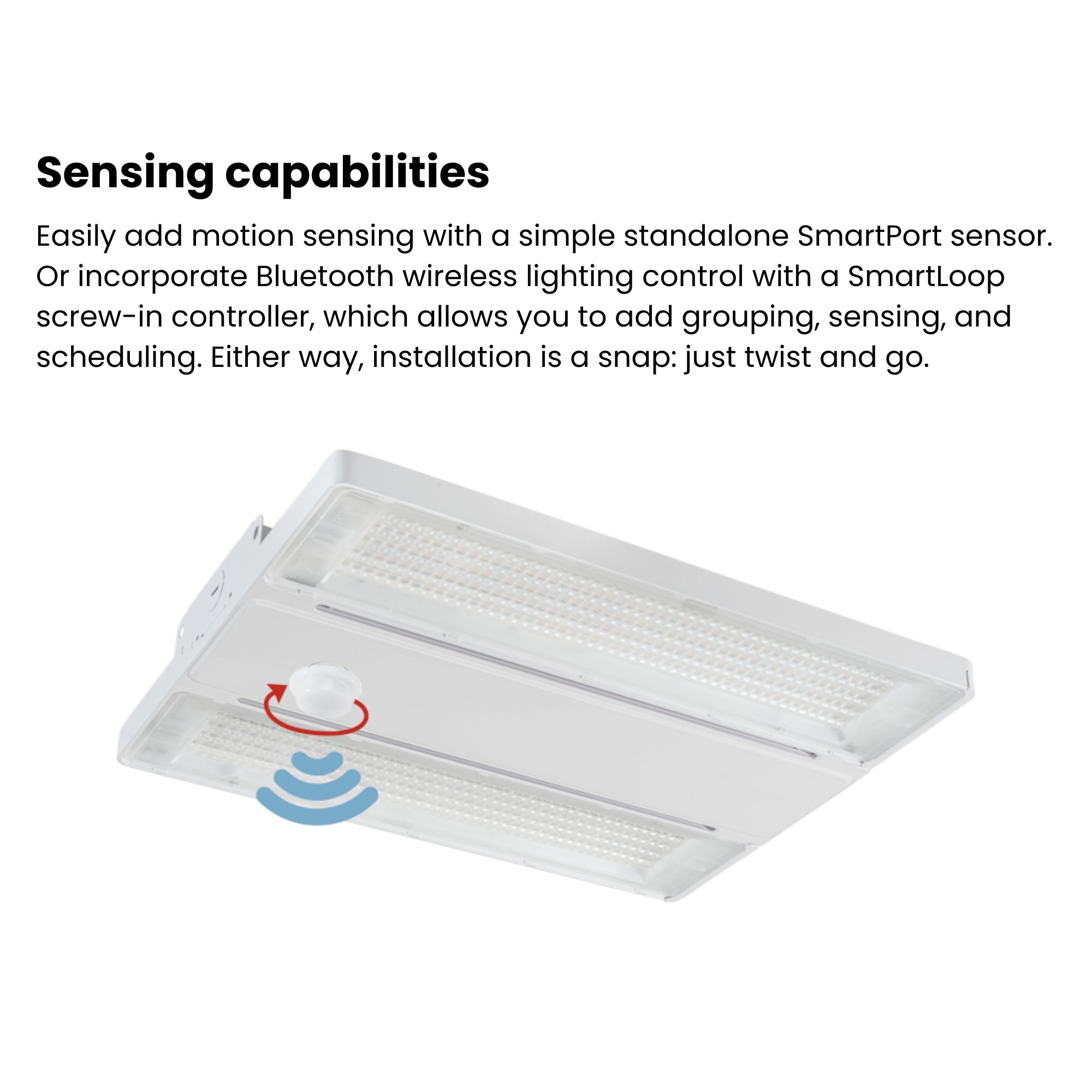Keystone Technologies KT-HBLED400PS-3H-OSC-8CSD-VDIM-G3 Keystone OpticSwap 3FT Linear High Bay 64000 Lumens Selectable 400W/320W/240W Selectable CCT 120-277V Suspended Mount - White rectangular LED high bay light with dual linear panels and ribbed diffuser, designed for suspended mounting in.