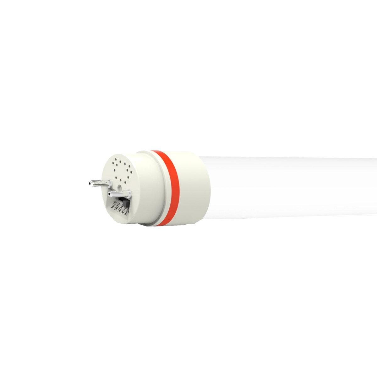 4ft LED T8 Tube, 11 Watt, 1650 Lumens, Selectable CCT, 3000K to 6500K, Ballast Bypass, Single/Dual End (Case Of 25)