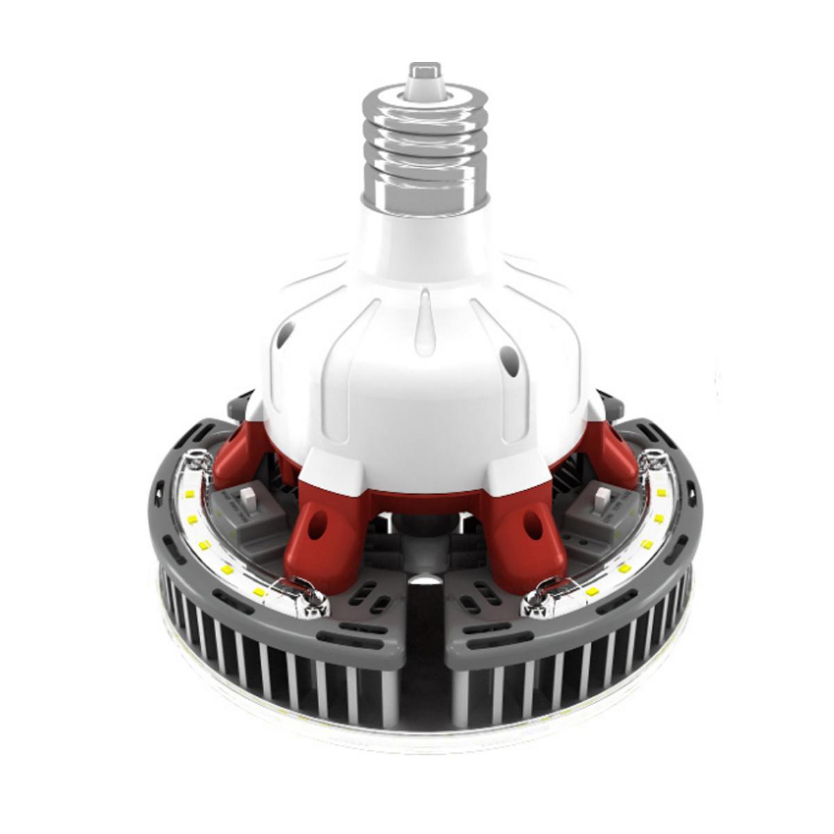 Retrofit LED High Bay Bulb, 115W, 17136 Lumens, Selectable CCT, 30K/40K/50K, EX39 Mogul Extended Base, 120-277V - Bees Lighting