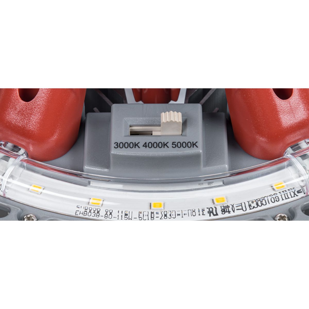 HID LED High Bay Lamp, 80W|95W|115W, 17000 Lumens, Selectable CCT, EX39 Mogul Base, 120-277V - Bees Lighting