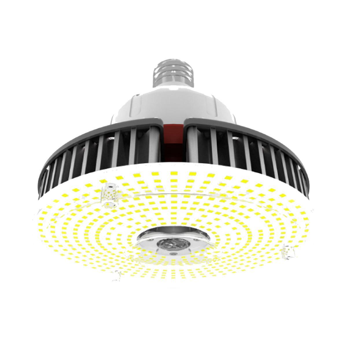 Retrofit LED High Bay Bulb, 115W, 17136 Lumens, Selectable CCT, 30K/40K/50K, EX39 Mogul Extended Base, 120-277V - Bees Lighting