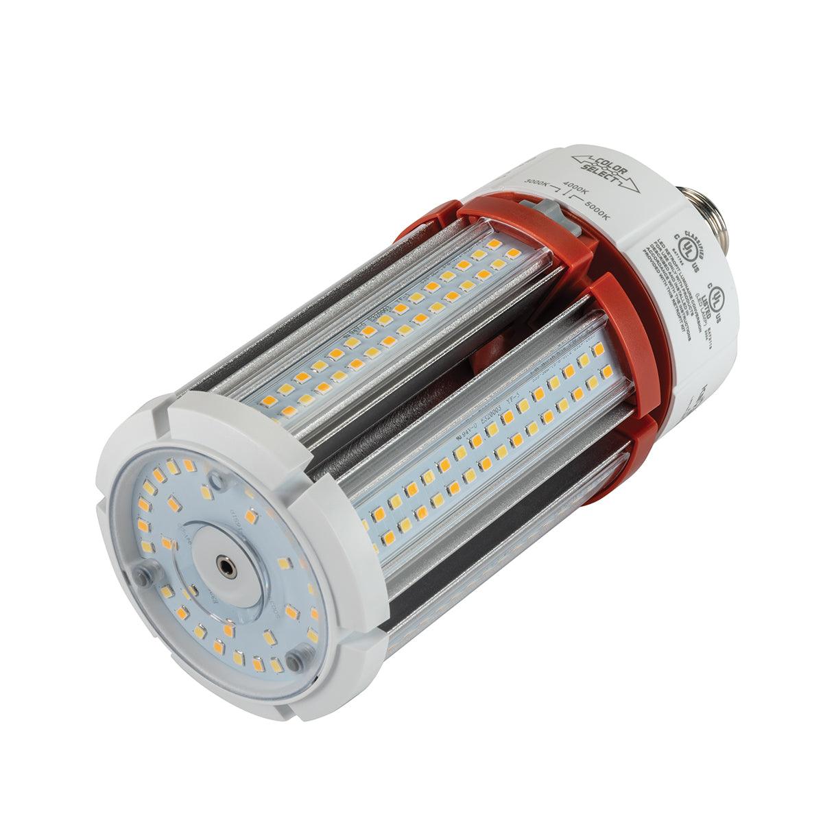 LED Corn Bulb 18W 27W 36W 5200lm Selectable CCT 150W MH Equal E26 Base 120 277V