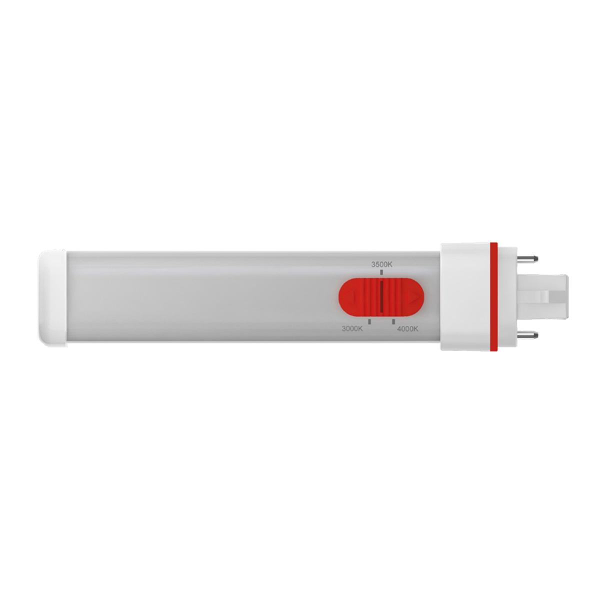 2 Pin PL LED Bulb, 9W, 1050 Lumens, Ballast Bypass, 30K|35K|40K, G24d Base - Bees Lighting