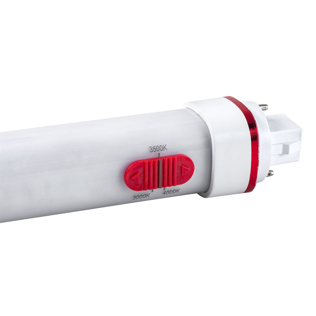2 Pin PL LED Bulb, 9W, 1050 Lumens, Ballast Bypass, 27K|40K|50K, G24d Base - Bees Lighting