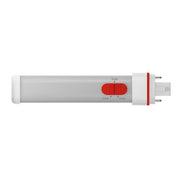2 Pin PL LED Bulb, 9W, 1050 Lumens, Ballast Bypass, 27K|40K|50K, G24d Base - Bees Lighting