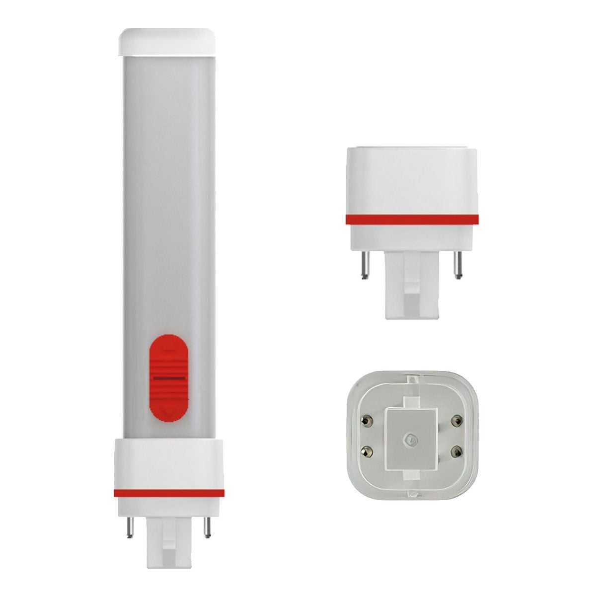 4 Pin PL LED Bulb, 10W, 1050 Lumens, Electronic Ballast, 27K|40K|50K, G24q Base - Bees Lighting
