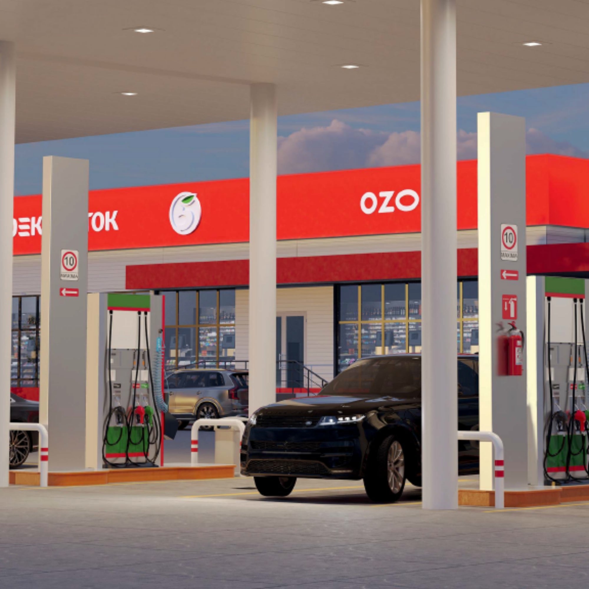 8ft LED Multi-Purpose Linear Fixture, 64W, 8300 Lumens, Selectable CCT, 120-277V