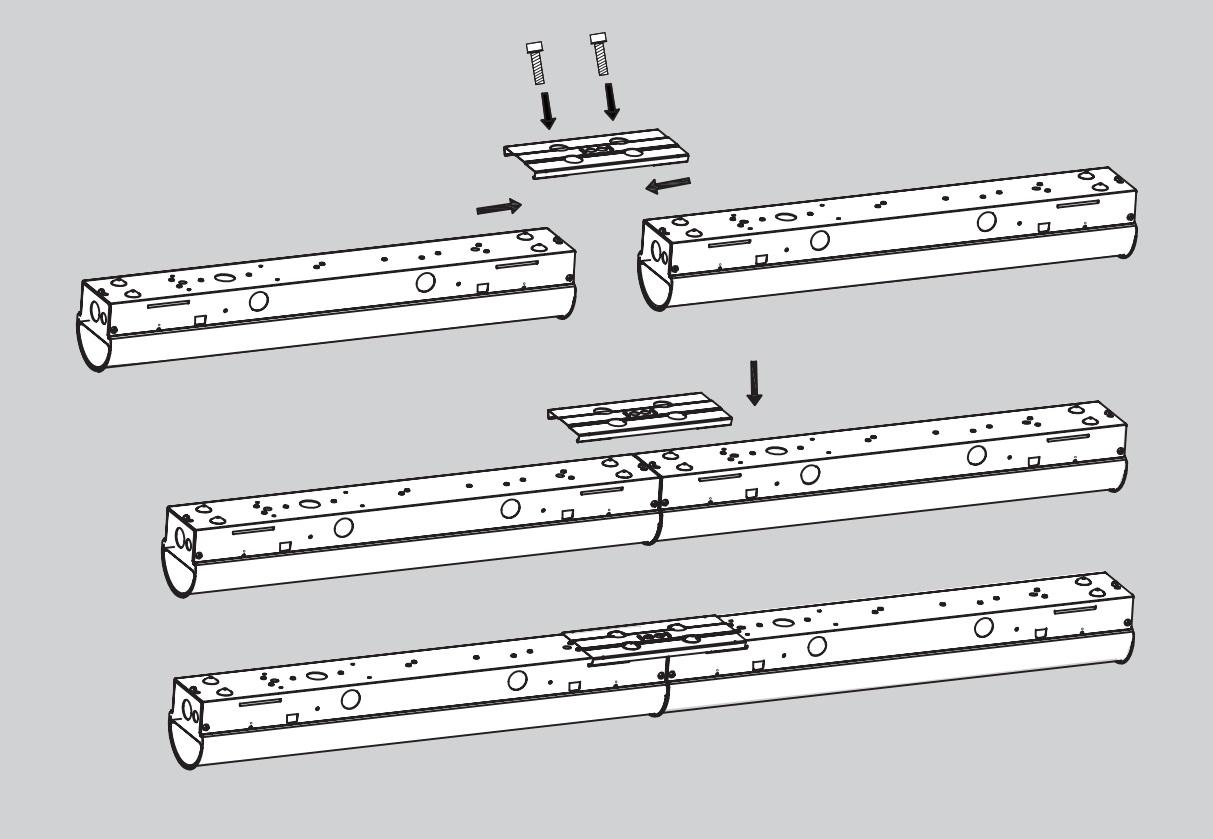 Linking Surface Mounting Kit For Micro Strips Fixtures - Bees Lighting