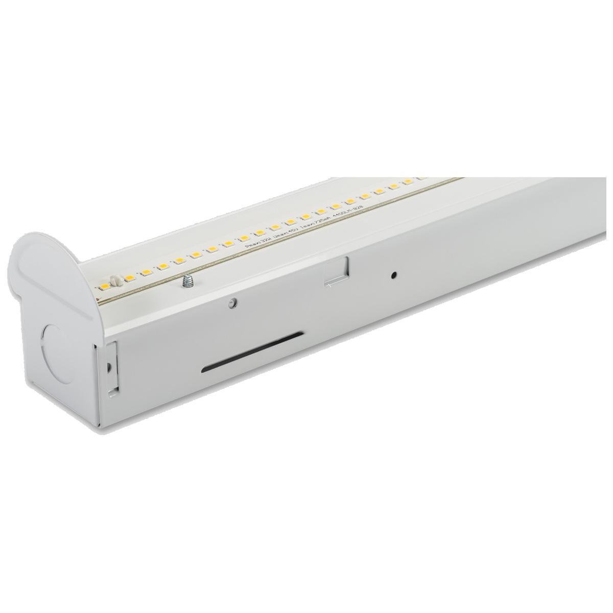 4ft LED Strip Light Fixture, 2,500-5,900 Lumens, 35K/40K/50K, 120-277V