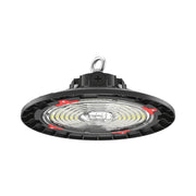 Round LED High Bay Light, 16230 Lumens, 100W, 30K/40K/50K, 120-277V, Black