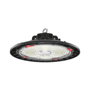 Round LED High Bay Light, 37920 Lumens, 240W, 30K/40K/50K, 120-277V, Black