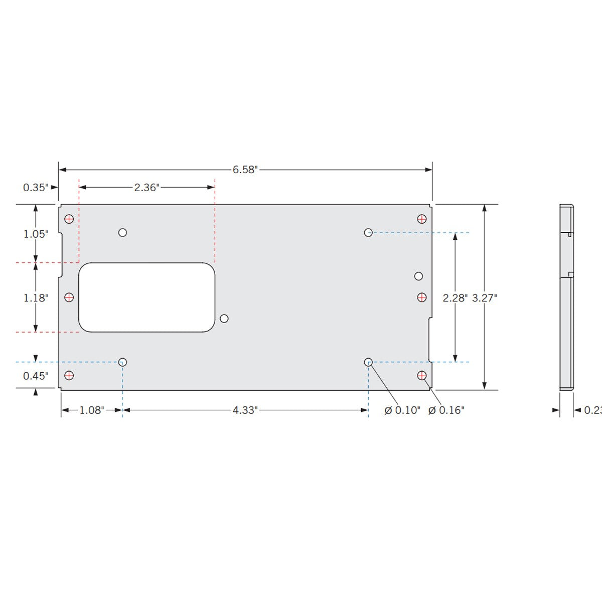 6" Linear LED Retrofit Kit, 1650lm, Selectable CCT, 120-277V - Bees Lighting