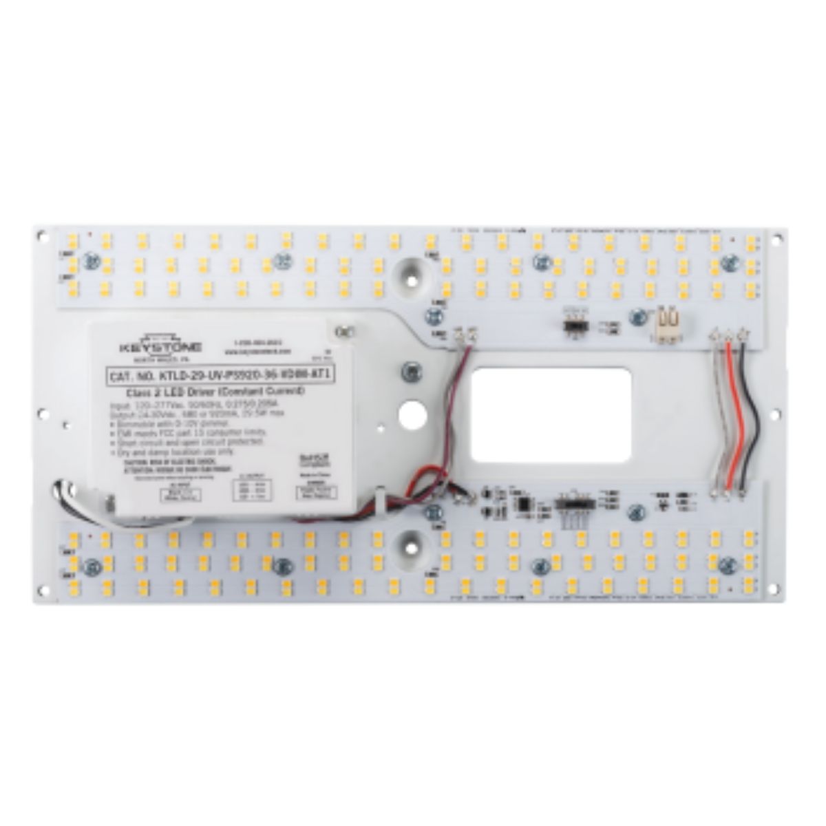 11" Linear LED Retrofit Kit, 4200lm, Selectable CCT, 120-277V - Bees Lighting