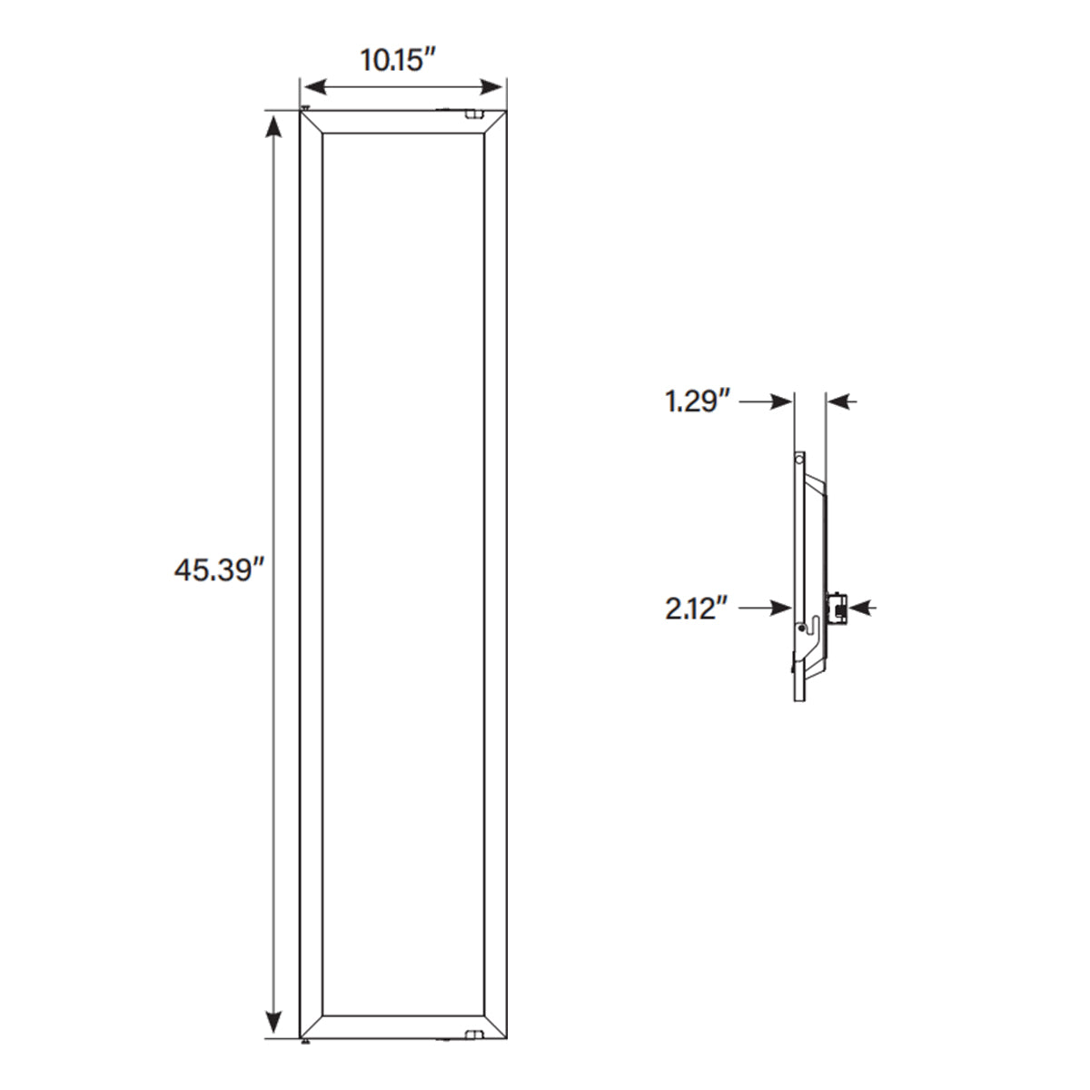 1x4 LED Back-Lit Panel Retrofit Kit, 20/30/35W, 3850 Lumens, 35K/40K/50K, 120-277V - Bees Lighting