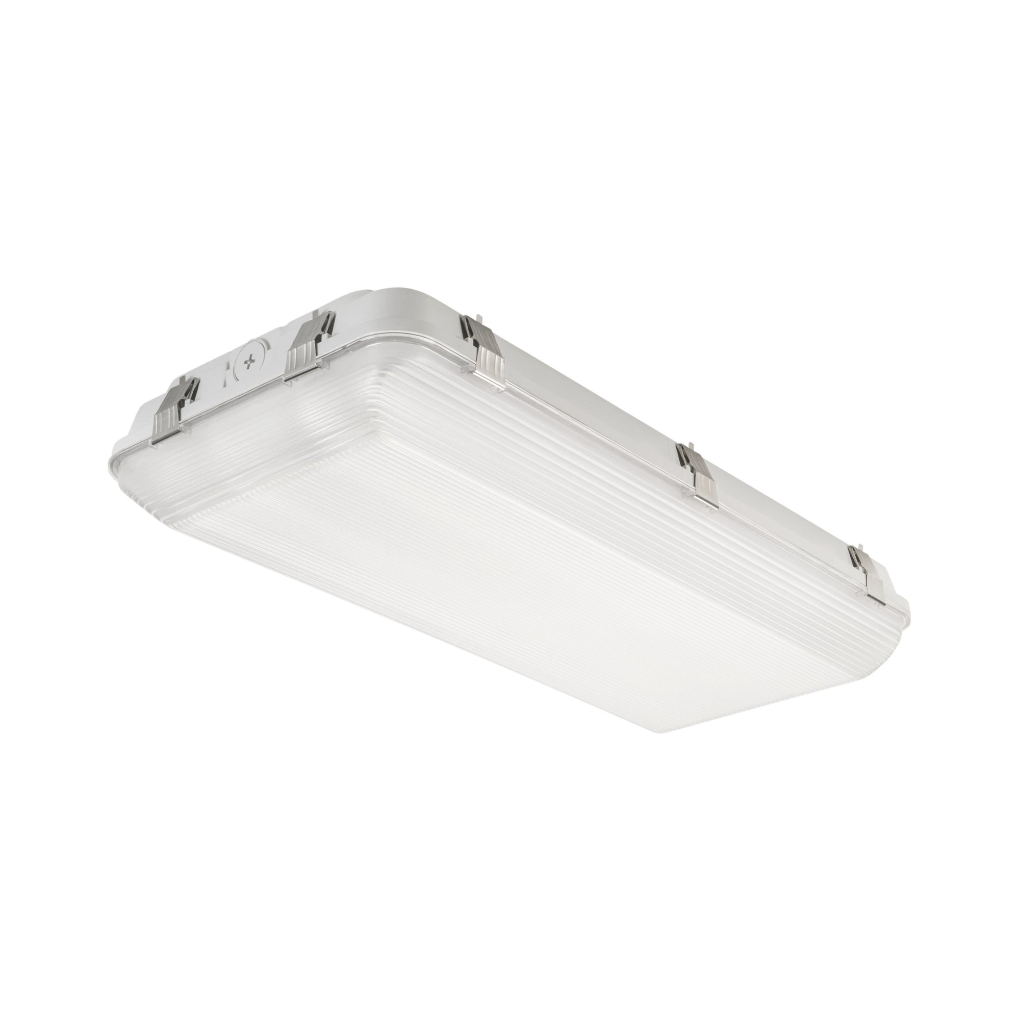 Keystone XFit Vapor Tight High Bay 14700 Lumens Selectable 105W/90W/75W Selectable CCT 120-277V Suspended Mount