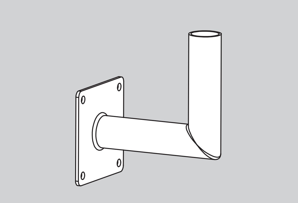 Wall Mount Tenon 90 Degree - Bees Lighting