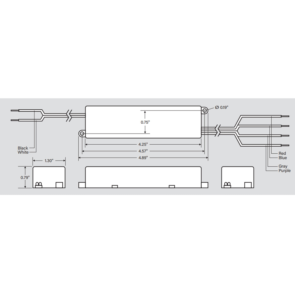 SmartCurrent 12Watts, USB Programmable LED Driver, 120-500mA, 0-10V Dimming, 120-277V - Bees Lighting