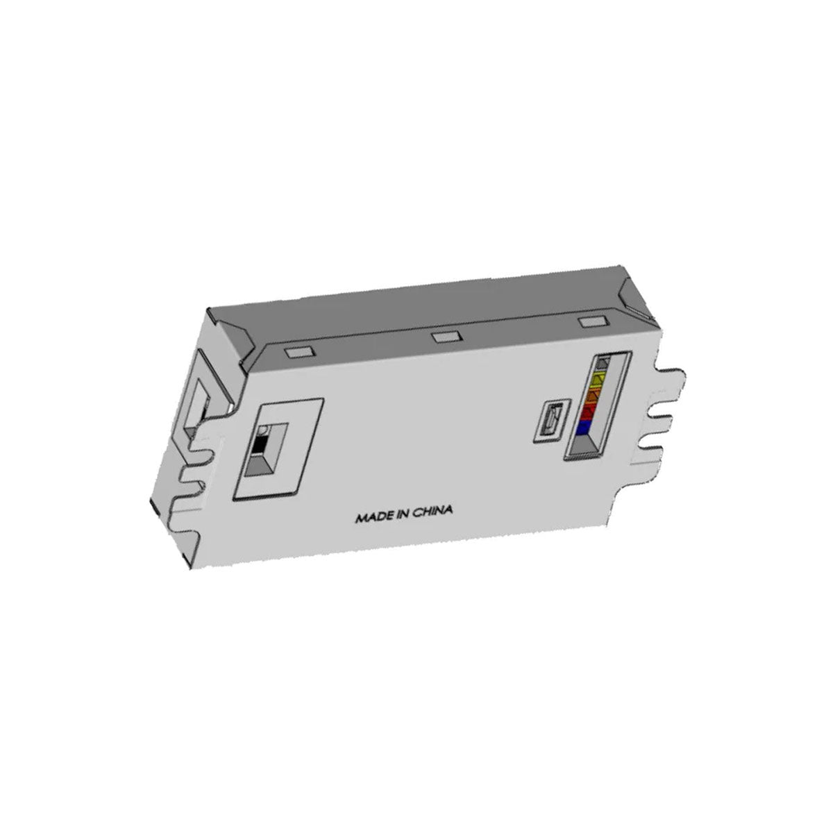 SmartCurrent 25Watts, USB Programmable LED Driver 420-1250mA, 0-10V Dimming, 120-277V - Bees Lighting