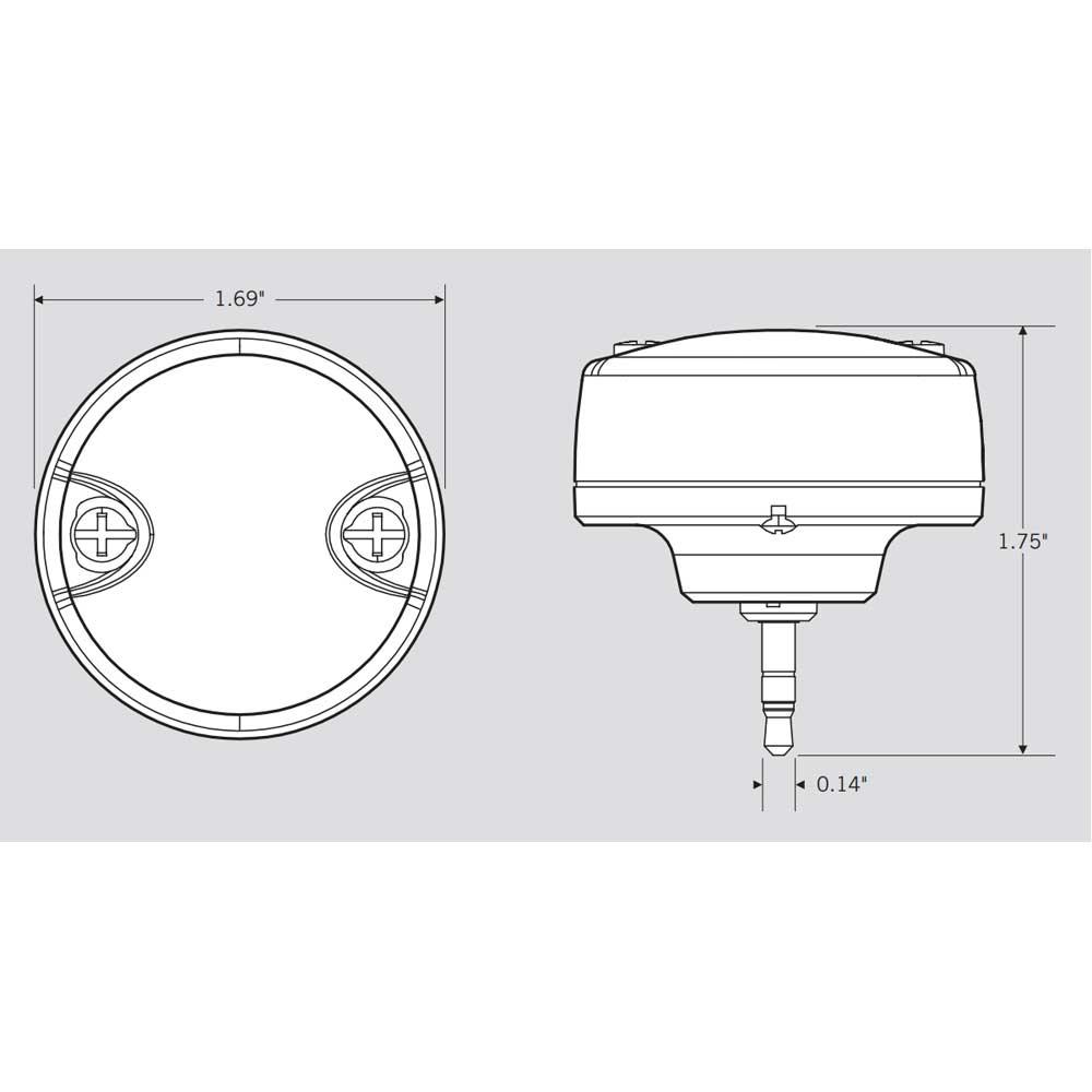 Keystone KTS-MW1-12V-AUX Microwave Sensor for DirectDrive CornCob Bulbs - Bees Lighting