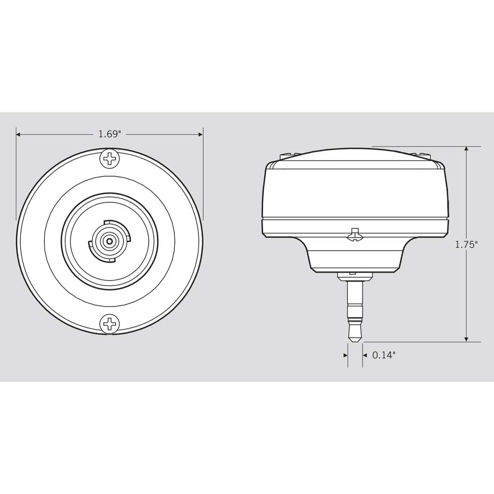 Keystone KTS-PS1-12V-AUX Photocell Sensor for DirectDrive CornCob Bulbs - Bees Lighting