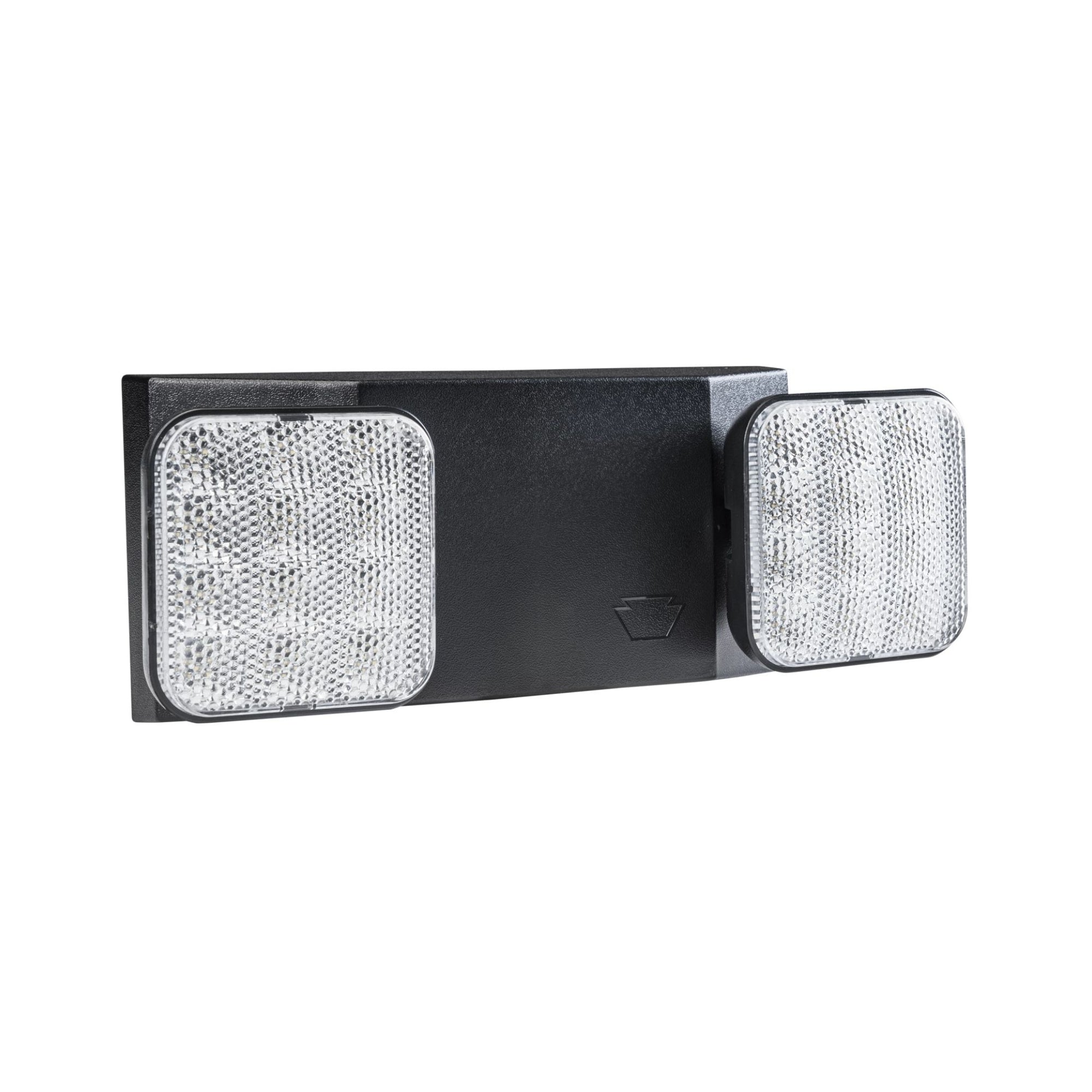 LED Emergency Light, 200 Lumens, Surface Mount, Black, Remote Capable - Bees Lighting