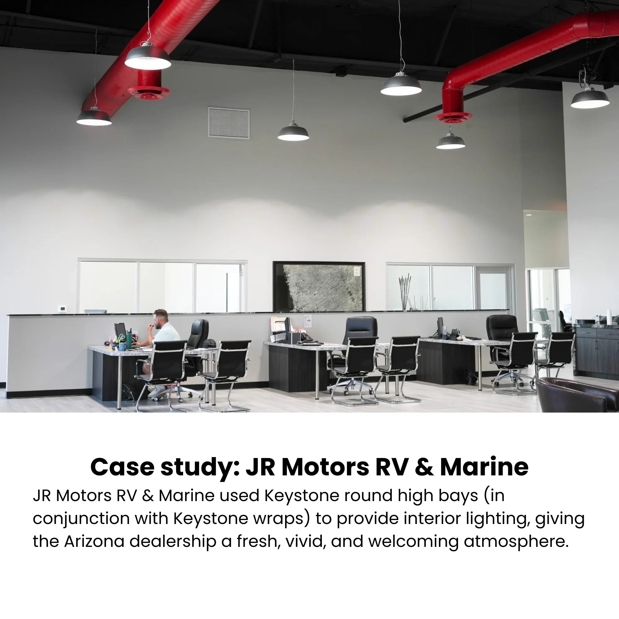 Keystone Technologies - Industrial LED High Bay Light, 400W, 60000 Lumens, 4000K/5000K, 120-277V | Bees Lighting