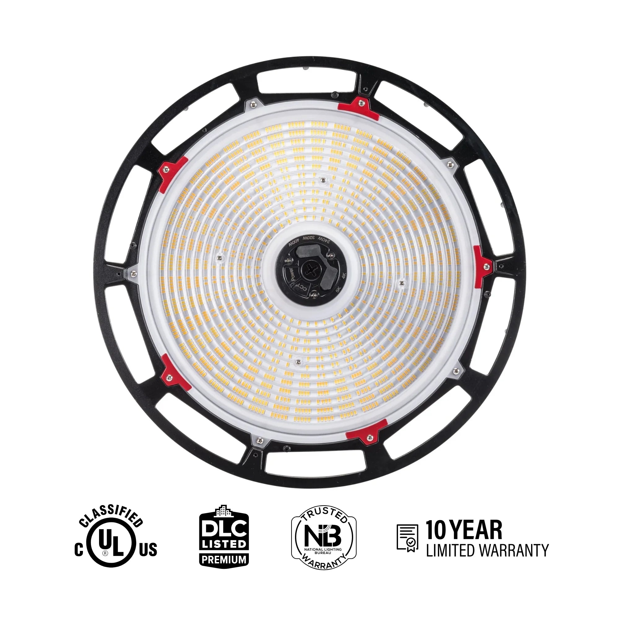 Keystone Technologies - Industrial LED High Bay Light, 400W, 60000 Lumens, 4000K/5000K, 120-277V | Bees Lighting