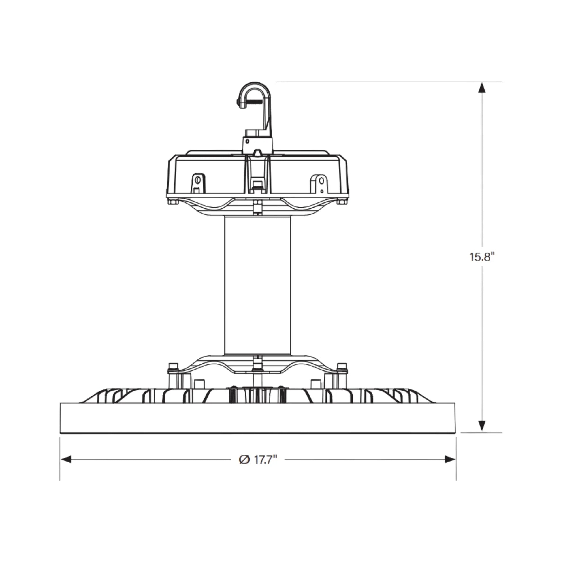 Keystone Technologies - Industrial LED High Bay Light, 400W, 60000 Lumens, 4000K/5000K, 120-277V | Bees Lighting