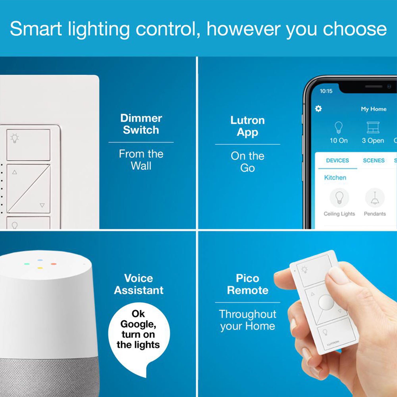 Caseta Wireless Smart Bridge with HomeKit Technology - Bees Lighting
