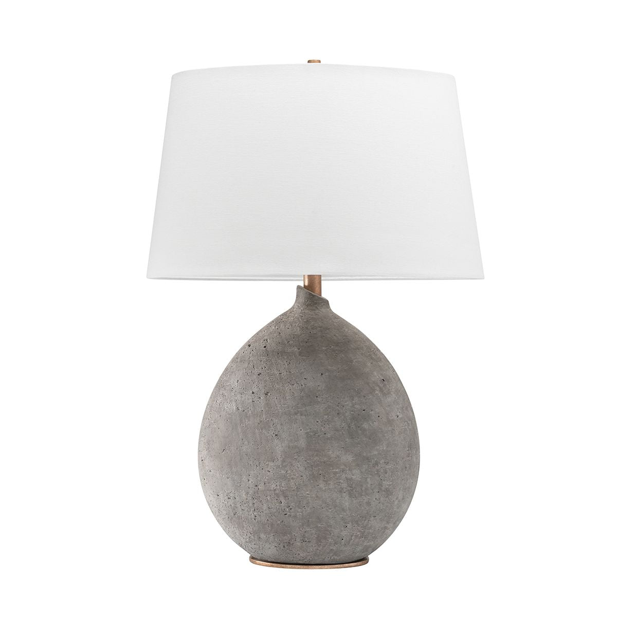 Denali Table Lamp with Gold Leaf Accents - Bees Lighting