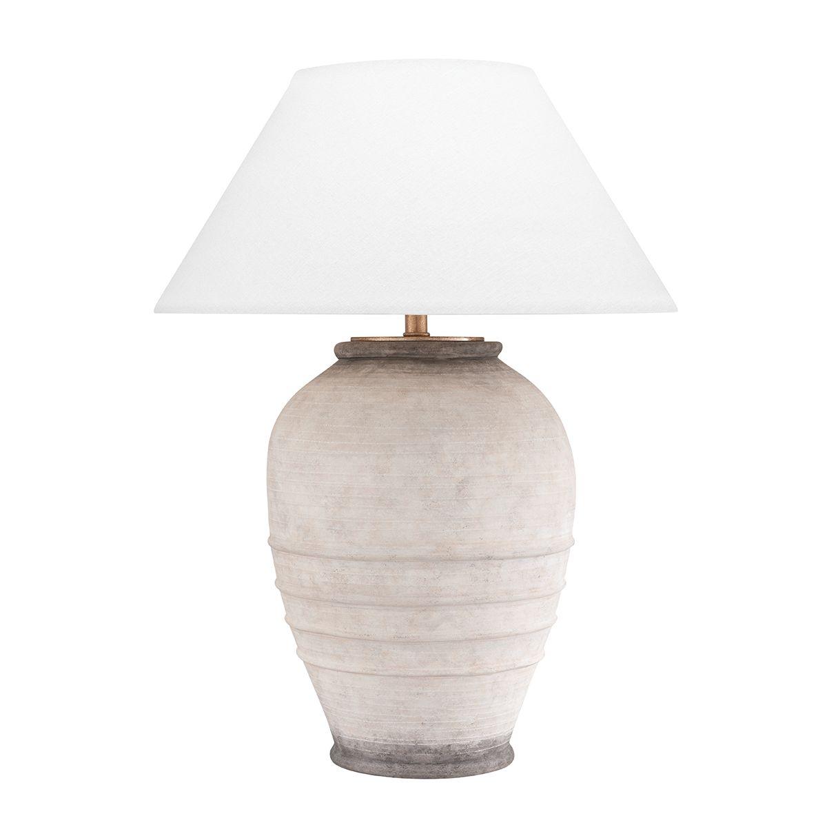 Decatur Table Lamp Ash Finish - Bees Lighting