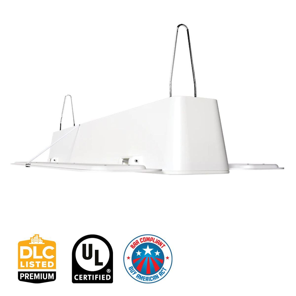 2ft Linear High Bay LED Light, 100 Watts, 13500 Lumens, 5000K, 120/277V - Bees Lighting