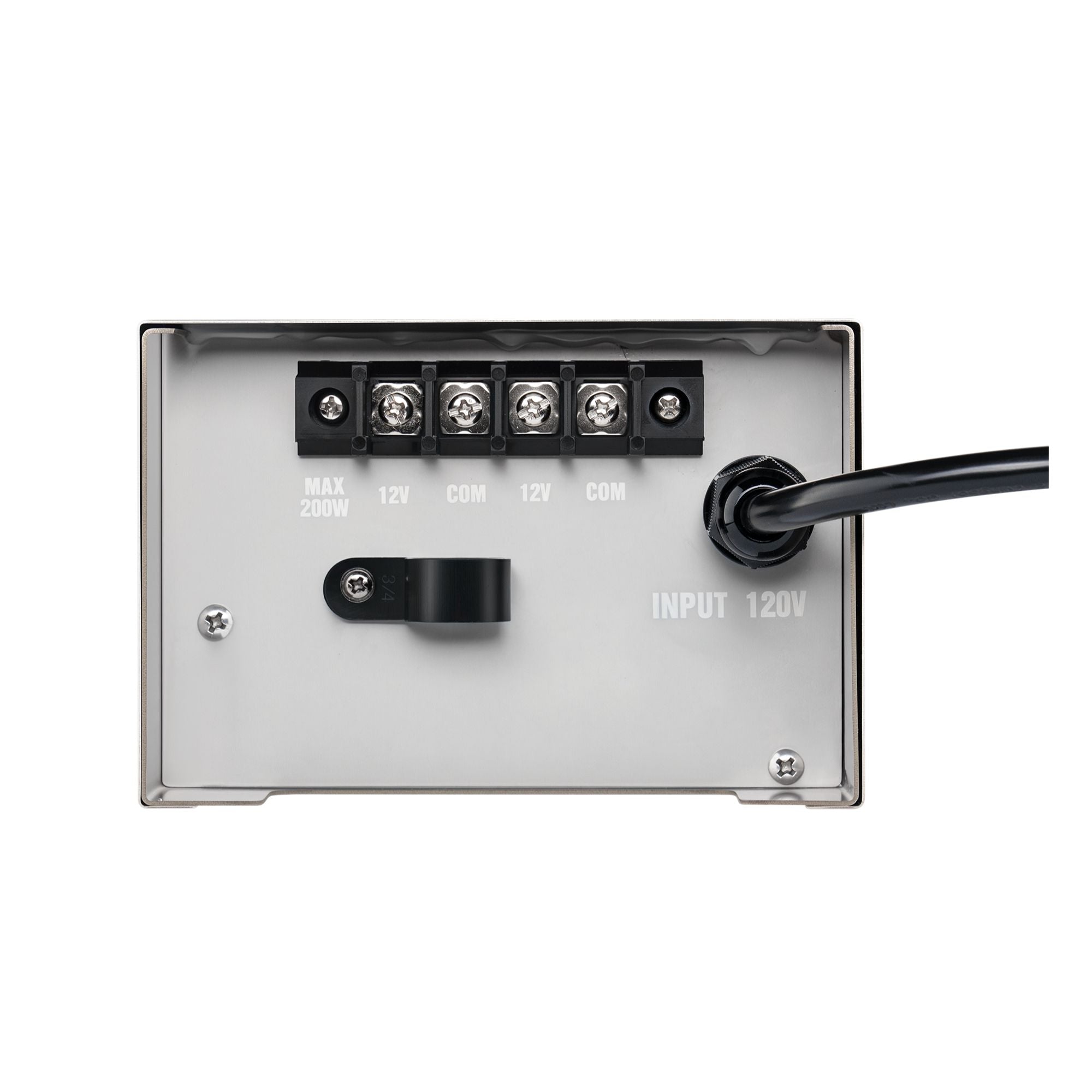 Dual-Channel Magnetic Transformer with Photocell Timer - Stainless Steel