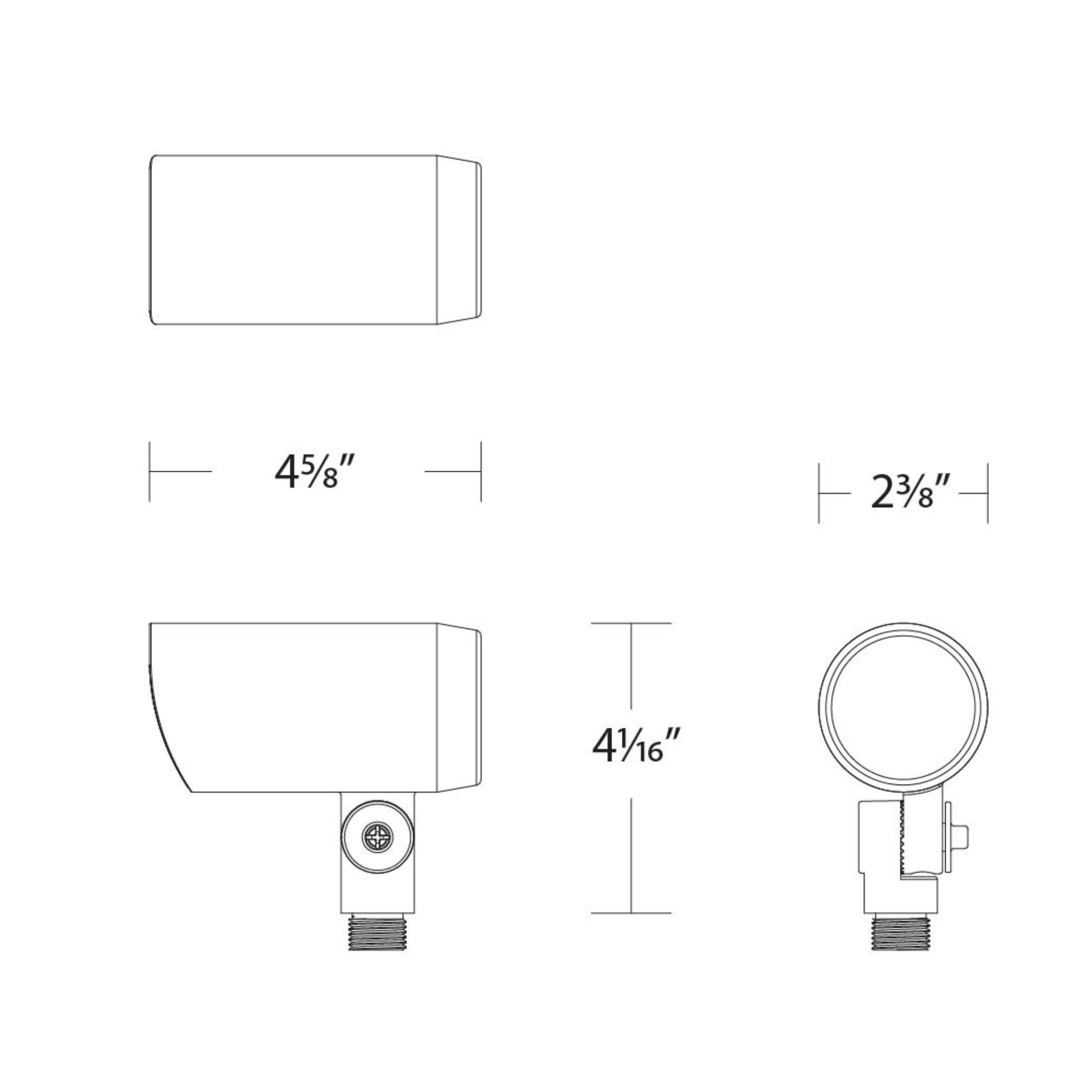 WAC Lighting - Spott 7W LED Landscape Accent - Bronze