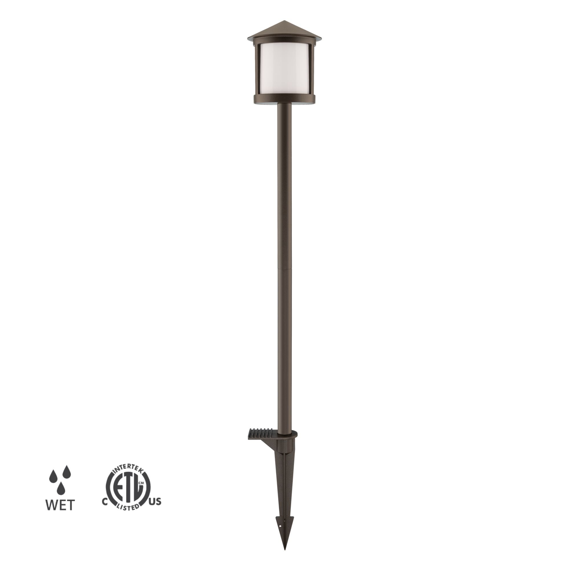 3W LED Pathway Light - Adjustable CCT - Bronze