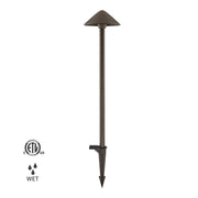 12V LED Cone Pathway Light - 4W - Bronze