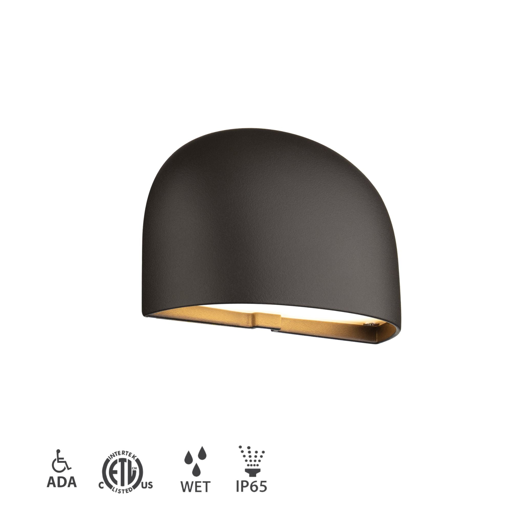 Cirkel 3-Inch LED Deck Light - 5CCT Selectable - Bronze