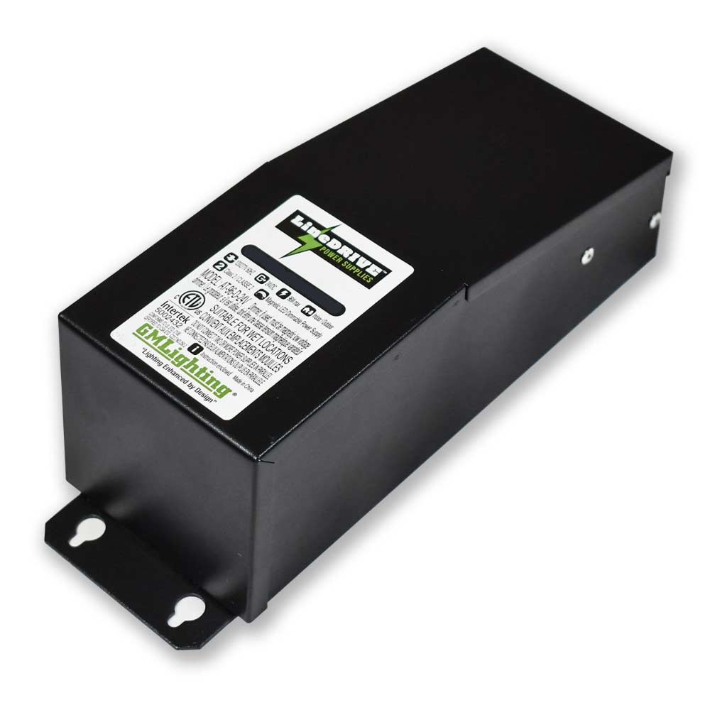 LineDRIVE 96 Watts, 24VDC Electronic LED Power Supply, Non-Dimmable, 120-277V Input - Bees Lighting