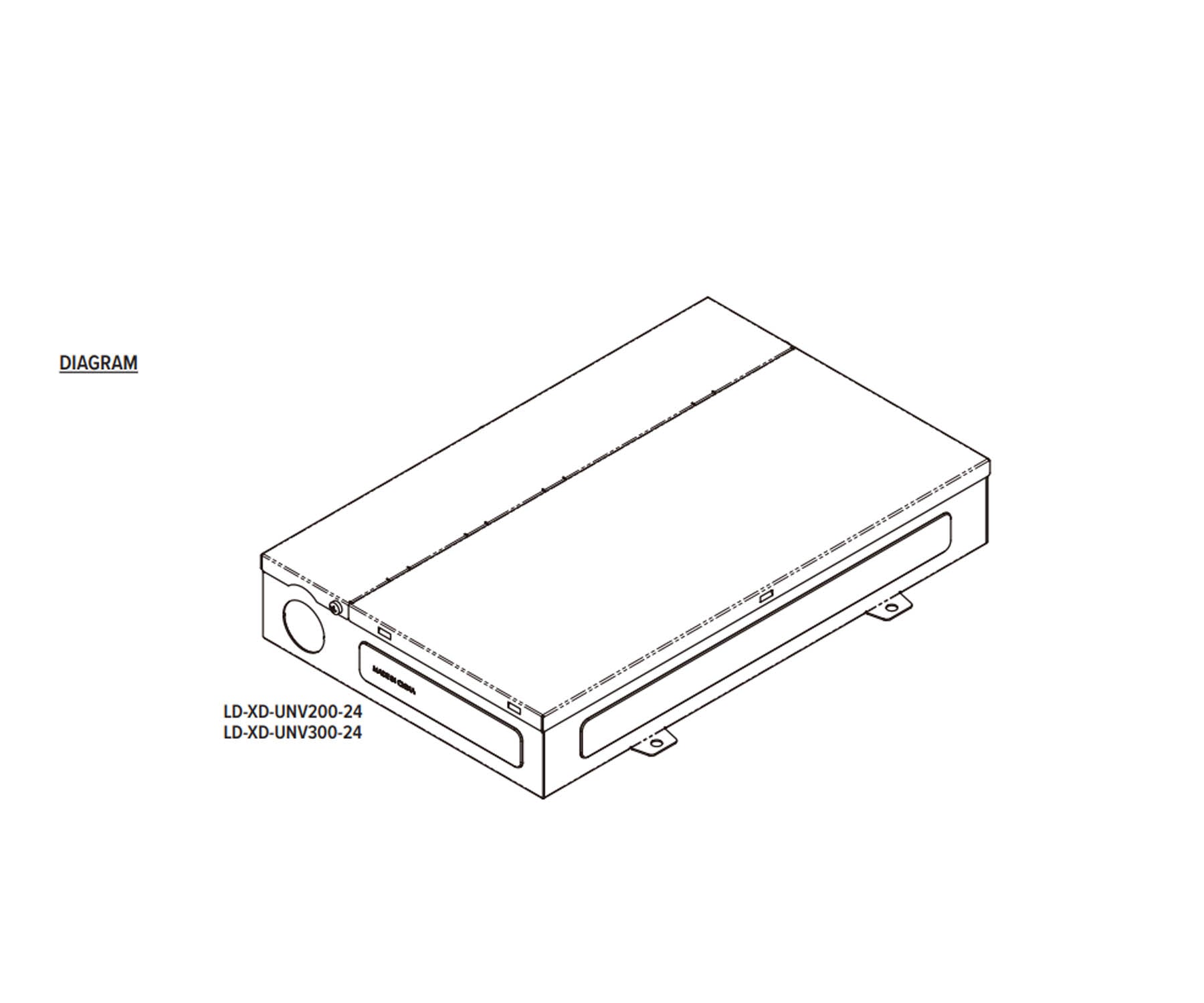 LineDRIVE 192 Watts, 24VDC LED Driver, Triac, ELV, MLV and 0-10V Dimming, 120-277V Input - Bees Lighting